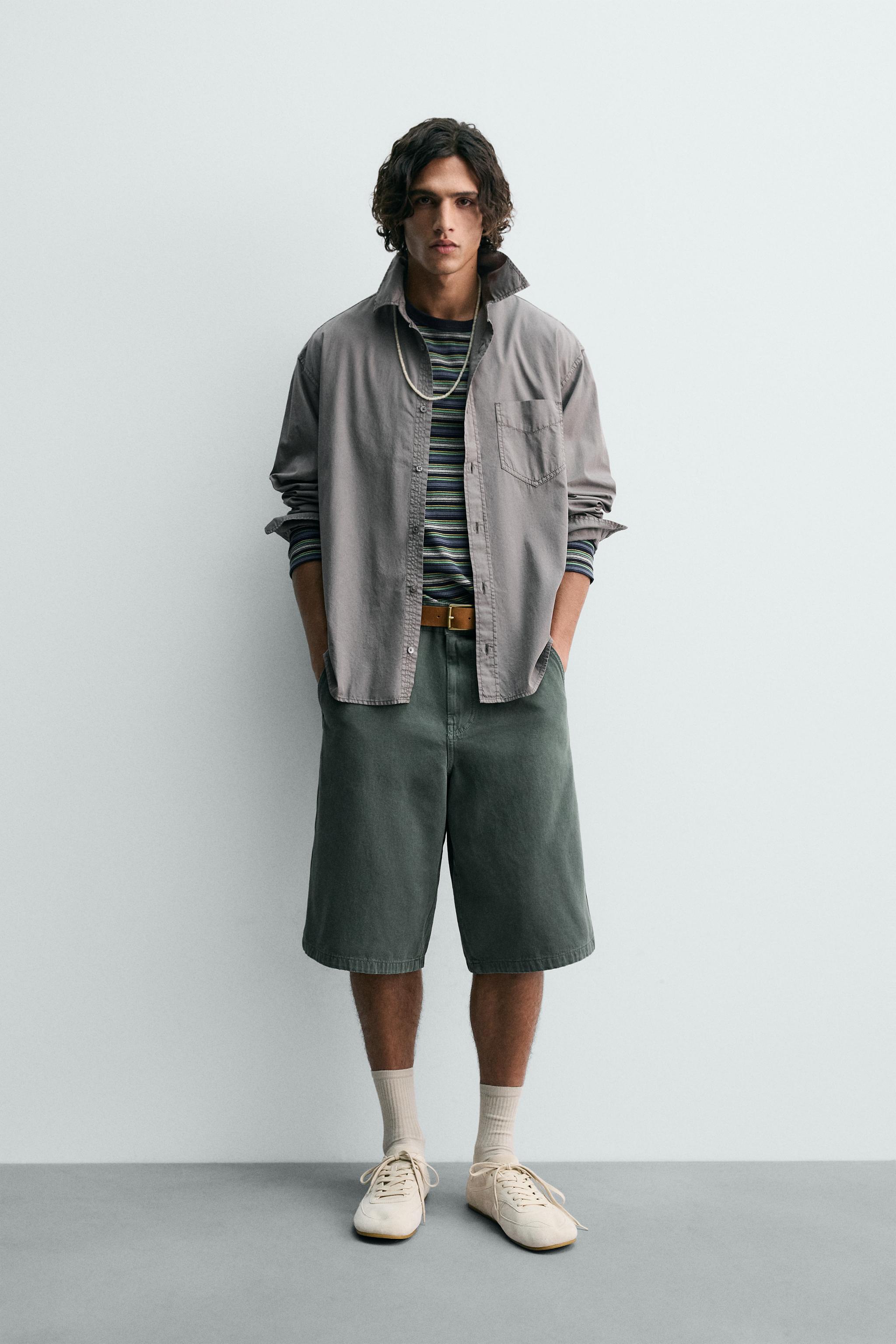 RELAXED FIT COTTON SHIRT